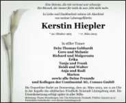 eine Anzeige